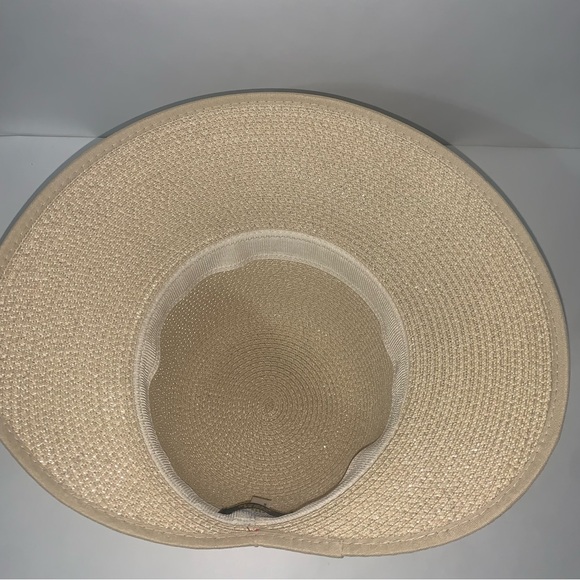 Magid Sun Hat Womens OSFA 100% Paper Wide Brim Floppy Boho NWOT - Picture 5 of 5